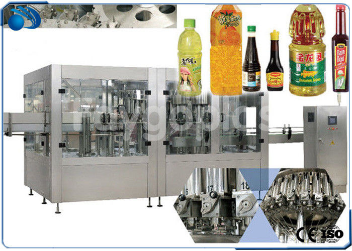 2 In 1 Edible Oil Filling And Capping Machine , PET Bottle Filling