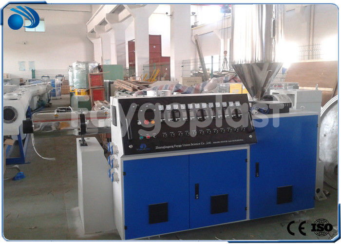 Plastic Profile / Pvc Sheet Manufacturing Machine , Single Screw Extruder Machine