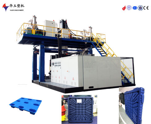 Customized Pallet Blow Molding Machine Electric Power Source and Low Energy Consumption
